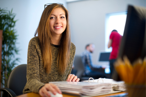 young-woman-working